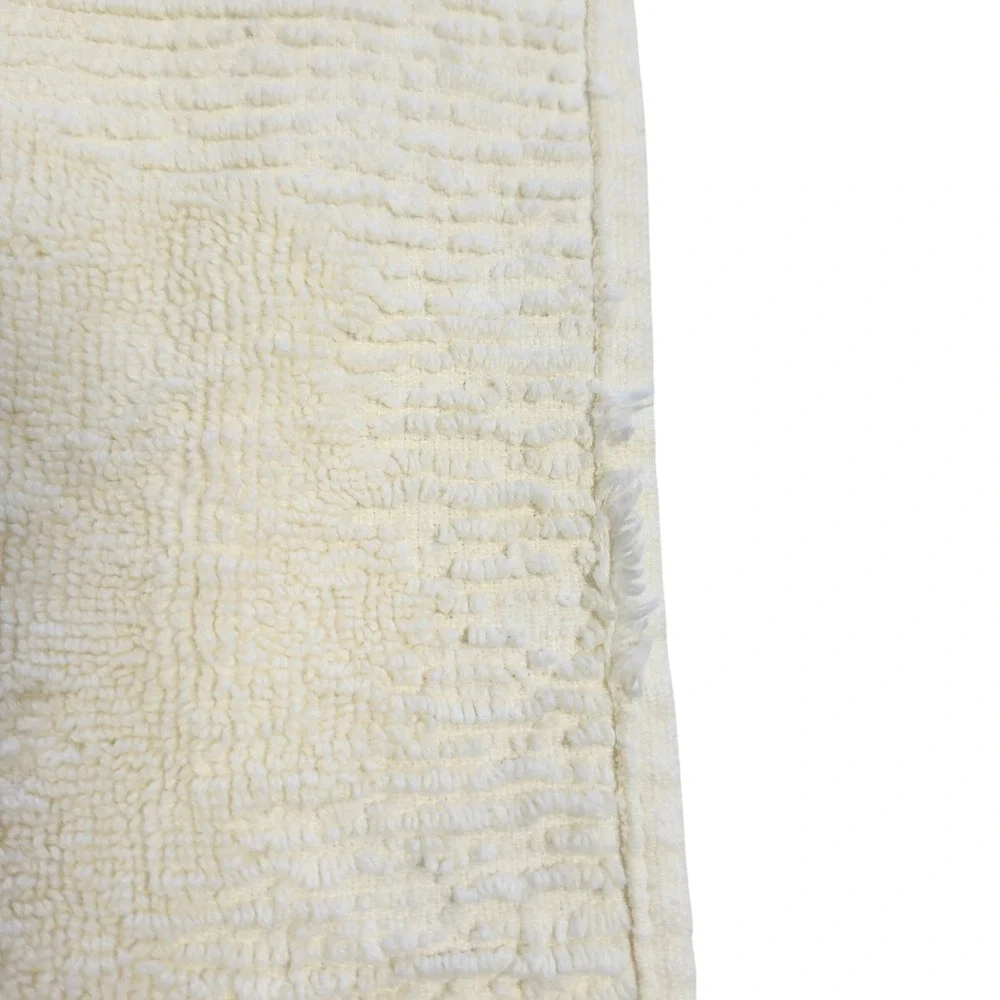 Croscill Hand & Bath Towel Set Roses Cotton Cream Grannycore Cottagecore 2 Piece
